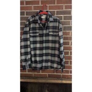 Mens 2x Jachs Heavy Duty Flannel Button Up‎